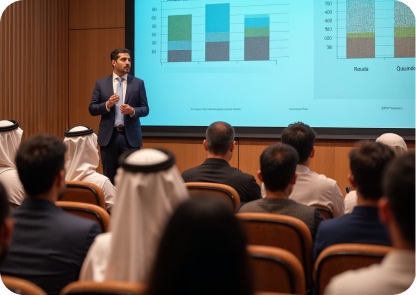 open session in a seminar room